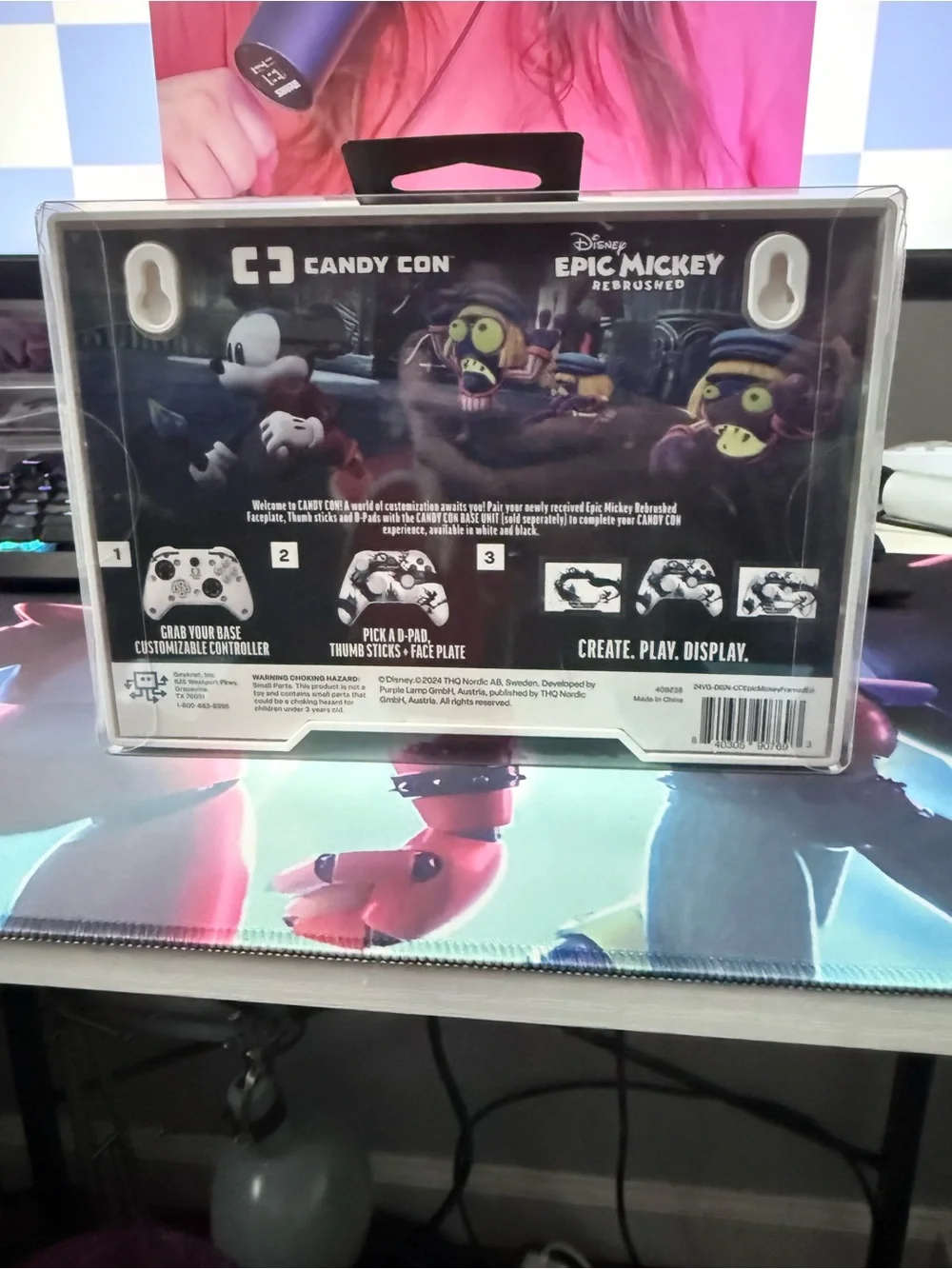 Disney Epic Mickey Rebrushed White Wireless Controller